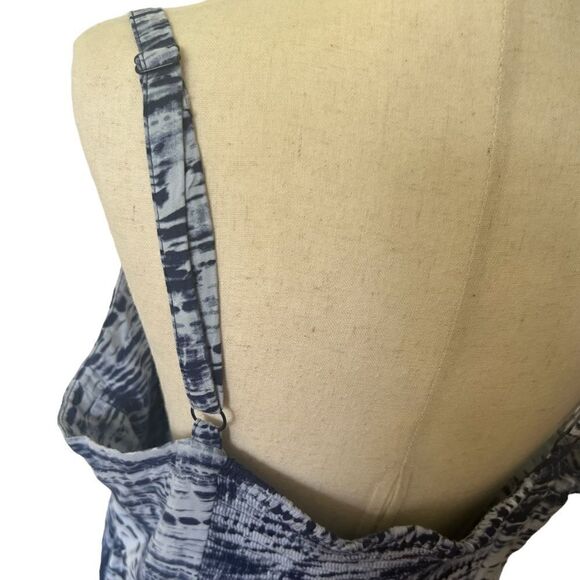 Torrid Size 2 (equals 2X) Blue Sundress Shoulder Strap Dress - Picture 3 of 9